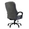 Homeroots Set of Two Gray and Black Adjustable Height Swivel Rolling Executive Office Chairs 638360 - alternate 7
