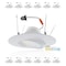 Nuwatt 5/6 Inch Adjustable Can Lights Sloped Ceiling Recessed Lighting, 2700K-5000K, 1200LM, 12PK NW-GMB-C6-16.5W-5CCT-WH-12P - alternate 1