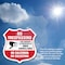 Signmission No Trespassing Sign This Property Is Pro, 6 inch X 6 inch, Plastic Sign, 2PK SHI-P-2PACK-6-425 - alternate 5