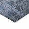 Homeroots 9' X 12' Gray And Blue Abstract Washable Indoor Outdoor Area Rug 616236 - alternate 5