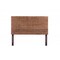 Homeroots Brown Natural and Rustic Woven Banana Leaf Straight Queen Size Headboard 474692 - alternate 1