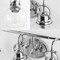 Jonathan Y Shirley 36.25" 5-Light Farmhouse Industrial Metal LED Vanity Light w/Seeded Glass Globe Shades, Chrom JYL7906A - alternate 6