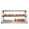 Koolmore 40 in. Glass Countertop Dry Bakery Display Case with Two Shelves and Bamboo Trays, 5.3 cu. ft. DC-53C-B - alternate 1