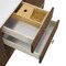 James Martin Vanities Vanity, without top, Mid-Century Walnut, 71.88 in W x 23.5 in D,  485-V72-M-WLT - alternate 4