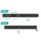 Monoprice Power Strip, Surge, Rack Mounted, 5-15R, 5-15P, 6 ft., Black 40003 - alternate 5