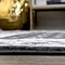 Jonathan Y Acanthus French Border Black/Gray 4 ft. x 6 ft. Area Rug MDP504A-4 - alternate 5