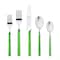 Mepra Fantasia Flatware Set - 20 Pieces - Apple Green 10A722020 - alternate 1