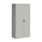 Hirsh Storage Cabinet, 72 in H, 36 in W, 18 in D, Recessed Twist, Keyed, Light Gray, 4 Shelves 22006 - alternate 1