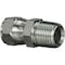Gates Female JIC 37 Flare Swivel to Male Pipe NPTF SAE to SAE G60520-0604 - alternate 5