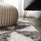 Jonathan Y Alcudia Geometric Shag Beige/Dark Gray 2 ft. x 8 ft. Runner Rug SHG100A-28 - alternate 3