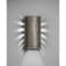 Luxury Lighting Masons Select 13 in Tall Ceramic Backlit Slate Look Outdoor Wall Light, Rubbed Pewter Paint Finish SL511-APew-ud-7 - alternate 1