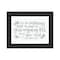 Homeroots Your Unfailing Love Black Framed Print Wall Art 529809 - alternate 1