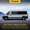 Brixwell 1410mm x 666mm ProMaster Van Glass Window, Driver 1st Slider with Dual Awning with Two Fly Screen RAWD003L - alternate 4
