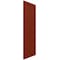 Ekena Millwork True Fit PVC Single Panel Herringbone Modern Style Fixed Mount Shutters, Pepper Red, 18W x 62H, PR TFP001HB18X062MR - alternate 4