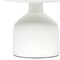 Homeroots 9" Off White Concrete Novelty Table Lamp With White Drum Shade 643449 - alternate 4