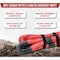 Mytee Products 2inx30ft Kinetic Recovery Tow Rope 131,600 LBS Red & Black Offroad Snatch Strap KRR-02-30 - alternate 5
