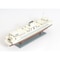 Homeroots 11" Brown and White Washington Ferry Boat Hand Painted Decorative Boat 401890 - alternate 6