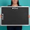 Flipside 24 x 36 Aluminum Framed Black Chalkboard 33210 - alternate 3