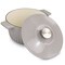 Martha Stewart Eastholm Enameled Cast Iron 3 Quart  Embossed Stripe Dutch Oven with Lid in Warm Grey 129052.02 - alternate 6