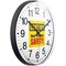 Infinity Instruments Prosaic ITC Caution Don't Forget Safety  Wall Clock, Black, 12 in 14529BK-4586 - alternate 3