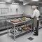 Amgood 30 in. x 60 in. All Stainless Steel Work Table, 35in. Height Commercial Prep Table with AMG WTSS-3060-Z - alternate 4