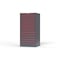 Strong Hold 16 drawer cabinet - (10x 2ft, 6x 3ft) - Red accents - Keyed Alike S3060-PPAAS-1601DS - alternate 3