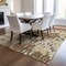 Homeroots 3' X 5' Copper Gold And Ivory Striped Washable Indoor Outdoor Area Rug 596662 - alternate 5