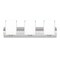Besa Lighting Rise Vanity, Opal Matte, Satin Nickel Finish, 3x60W Incandescent 3WZ-449807-SN - alternate 1