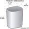 Acrimet Jumbo Pencil Holder Pen Cup Caddy Super Sized Desktop Organizer White 934.BO - alternate 8