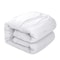 Homeroots White Twin Polyester 180 Thread Count Washable Down Comforter Set 528968 - alternate 1
