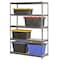 Sandusky Lee Freestanding Bulk Storage Rack, 18 in D, 48 in W, 5 Shelves, Silver Vein UR481872PB5P-SV - alternate 3