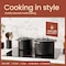Bakkenmaster 5-Qt Ceramic Coated Stock Pot with Lid, Nonstick, Oven Safe, PTFE and PFAS Free, Black BKCRSTKPTBL5KK - alternate 5