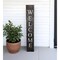 Homeroots 5ft Rustic Black And White Front Porch Welcome Sign 384911 - alternate 4
