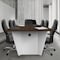 Regency Conference Tables, 120 in W, 48 in L, 29 in H, Wood Top ACT12048NWWH - alternate 6