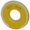 Siemens Washer round for EMERGENCY STOP mushroom pushbutton yellow 3SU1901-0BD31-0AS0-ZY19 - alternate 3
