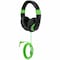 Hamiltonbuhl Hamilton Buhl Smart-Trek Headphone - Green Accents ST1GN - alternate 1