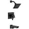 Delta Pivotal Monitor 17 Series H2OKinetic Tub and Shower Trim T17499-BL - alternate 1