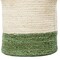 Homeroots 19" White Jute Basket 704894 - alternate 4