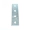 Newhouse Electric Straight 4 Hole Strut Channel Bracket, Silver (No Magnets) BRST4 - alternate 2