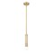 Z-Lite Stari 1-Light Pendant with Rod, 4.75 in W, Modern Gold 1956P-ROD-MGLD - alternate 7