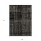 Homeroots 9' X 12' Black Ivory And Brown Striped Washable Indoor Outdoor Area Rug 597377 - alternate 5