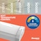 Bulbrite 4 ft. Integrated 5 Color Selectable LED Dimmable Wraparound Light W/ Battery Backup, 5300lm, White 773507 - alternate 10