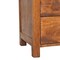 Homeroots 24" Brown Solid Wood Two Drawer Nightstand 651488 - alternate 8
