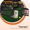 Simple Deluxe HealSmart 6 Panel Dog Playpen, 24in Exercise Puppy Playpen with Door, Safe, Secure, Folding and Por 3A88PTPPEN3523Q6PEBLK - alternate 7