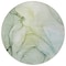 Homeroots 8' Round Green Round Abstract Washable Non Skid Indoor Outdoor Area Rug 559384 - alternate 4