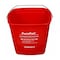 Impact Purapail Utility Bucket 6 Quart Red Sanitizing - Case of 12, 12PK 5506-6S - alternate 3