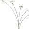 Homeroots 72" Nickel Five Light Led Arc Floor Lamp 526279 - alternate 3