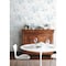 York Wallcoverings Floral Dreams Blue and Green Wallpaper CL2517 - alternate 3