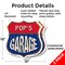 Signmission Pop's Garage, 12 inch X 12 inch, Plastic Sign, 2PK SHI-P-2PACK-12-383-POP - alternate 3