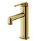 Vigo Sterling Single Handle Single-Hole Bathroom Faucet in Matte Brushed Gold VG01049MG - alternate 1